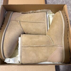 UGG Classic Beige Suede Boots